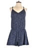Gap Chevron-herringbone Blue Romper Size S - photo 1