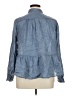 Artisan NY Blue Long Sleeve Button-Down Shirt Size XL - photo 2