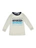 Tiny Whales 100% Cotton Ivory Long Sleeve T-Shirt Size 3 - photo 1