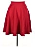 Made By Johnny Solid Red Formal Skirt Size XL - photo 1