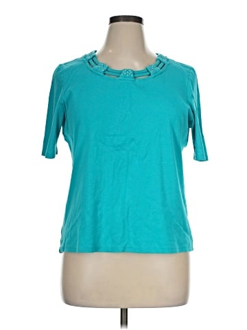 Karen Scott Short Sleeve Top (view 1)