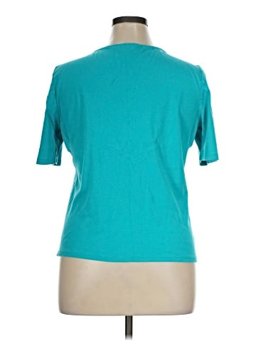 Karen Scott Short Sleeve Top (view 2)