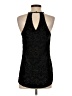 Francesca's 100% Polyester Black Sleeveless Blouse Size S - photo 2