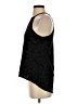 Francesca's 100% Polyester Black Sleeveless Blouse Size S - photo 5