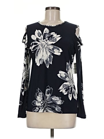 Donna Karan New York Long Sleeve Blouse (view 1)