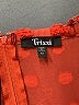 Trixxi 100% Polyester Hearts Orange Cocktail Dress Size M - photo 7