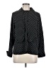 Assorted Brands Polka Dots Black Long Sleeve Blouse Size M - photo 1