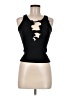 Assorted Brands Floral Black Tank Top Size 8 (estimated) - photo 1