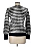 Ann Taylor Houndstooth Black Pullover Sweater Size L - photo 2