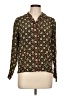 The Kooples 100% Silk Floral Brown Blouse Size L (estimated) - photo 1