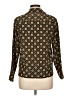 The Kooples 100% Silk Floral Brown Blouse Size L (estimated) - photo 2