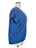 First Love Blue Short Sleeve Blouse Size 2X (estimated) - photo 4