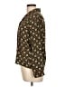 The Kooples 100% Silk Floral Brown Blouse Size L (estimated) - photo 5