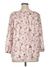 Apt. 9 100% Polyester Pink 3/4 Sleeve Blouse Size 1X - photo 2