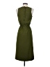 J.Crew 100% Polyester Solid Green Casual Dress Size 00 - photo 2
