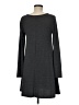 Old Navy Solid Gray Casual Dress Size M - photo 2