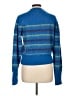 Tanya Taylor Stripes Blue Wool Pullover Sweater Size L (estimated) - photo 2