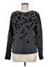 Boden 100% Cotton Polka Dots Gray Pullover Sweater Size M - photo 1