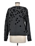 Boden 100% Cotton Polka Dots Gray Pullover Sweater Size M - photo 2