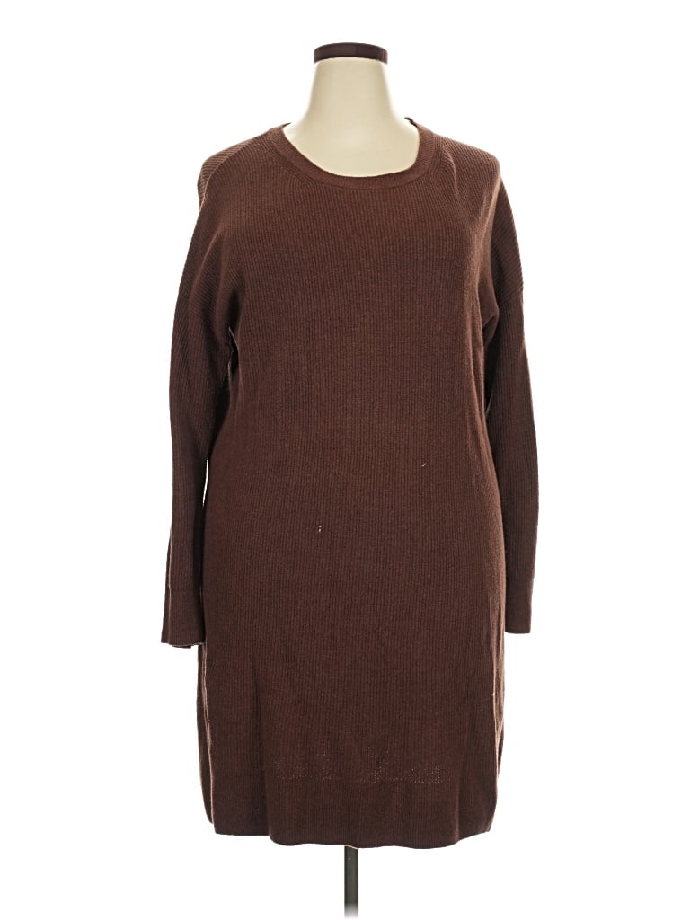 Pre-owned Gap Casual Dress In Brown