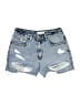 O'Neill 100% Cotton Blue Denim Shorts Size 27 waist - photo 1