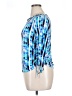 Ruby Rd. Blue 3/4 Sleeve T-Shirt Size XL (petite) - photo 5