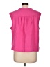 J.Crew Pink Sleeveless Blouse Size L - photo 2