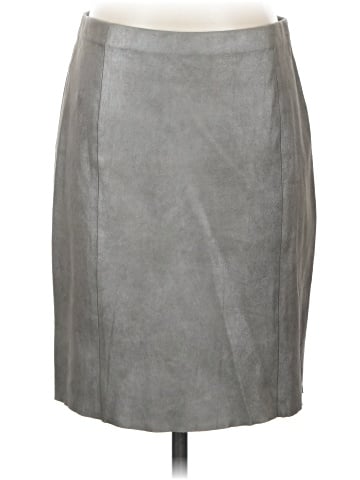 Elie Tahari Leather Skirt (view 1)