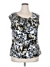 Jones Studio Silver Sleeveless Blouse Size 2X - photo 1
