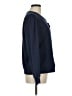 Milly Blue Long Sleeve Top Size M - photo 4