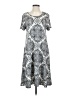 Lularoe Print Gray Casual Dress Size S - photo 1