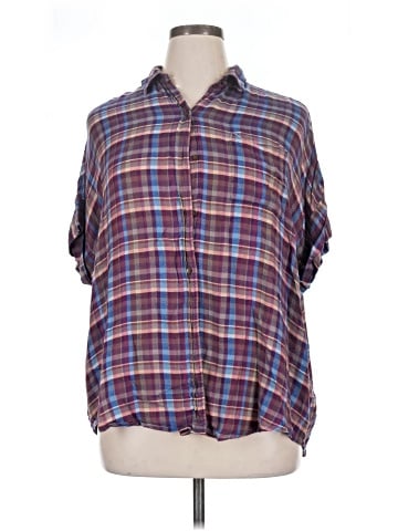 Lucky Brand Short Sleeve Button-Down Shirt (view 1)