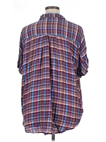 Lucky Brand Short Sleeve Button-Down Shirt (view 2)