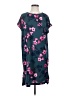 Lularoe Floral Teal Casual Dress Size S - photo 1