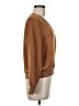 Hayes 100% Polyester Brown Long Sleeve Blouse Size M (petite) - photo 4