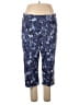 Westbound Print Blue Active Pants Size 18w - photo 1