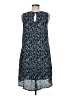 Nordstrom Rack 100% Polyester Paisley Blue Casual Dress Size M - photo 2