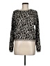 Zara Animal Print Black Pullover Sweater Size M - photo 1