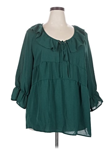 Unbranded 3/4 Sleeve Blouse (view 1)