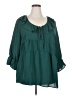 Unbranded Teal 3/4 Sleeve Blouse Size 2XL - photo 1