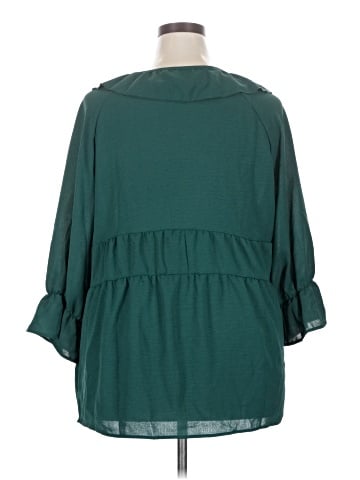 Unbranded 3/4 Sleeve Blouse (view 2)