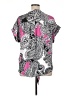 Ruby Rd. 100% Polyester Paisley Pink Short Sleeve Blouse Size 1X - photo 2