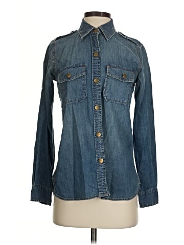 Current/Elliott Long Sleeve Button-Down Shirt (view 1)