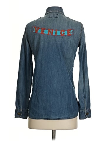 Current/Elliott Long Sleeve Button-Down Shirt (view 2)