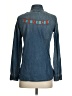 Current/Elliott 100% Cotton Blue Long Sleeve Button-Down Shirt Size XS (0) - photo 2