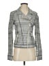 By Anthropologie 100% Cotton Metallic Gray Jacket Size S - photo 1