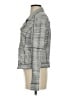 By Anthropologie 100% Cotton Metallic Gray Jacket Size S - photo 5