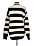 Jason Wu Stripes Black Wool Pullover Sweater Size M - photo 2