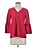 Ann Taylor Red 3/4 Sleeve Blouse Size S - photo 1