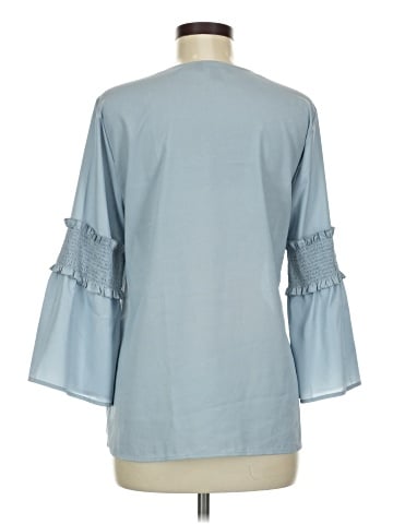 Karl Lagerfeld Paris 3/4 Sleeve Blouse (view 2)